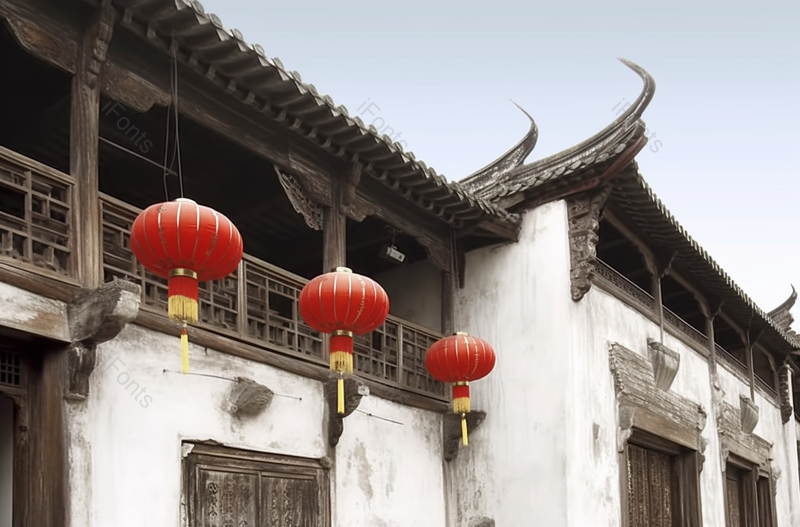 中国安徽皖南特色徽居摄影图,高清,摄影图,摄影图片,图片大全,摄影图免费下载
